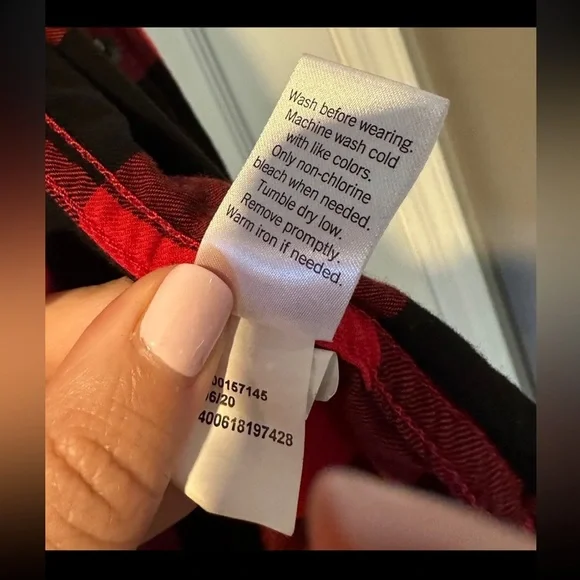 SO Juniors Cozy Plaid Flannel Size XL - Picture 4 of 5